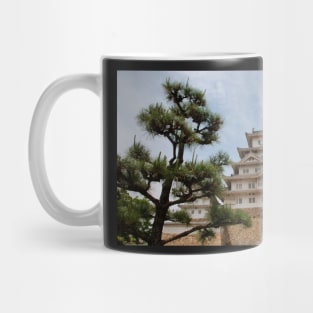 Himeji Castle With Tree, Kansai Mug